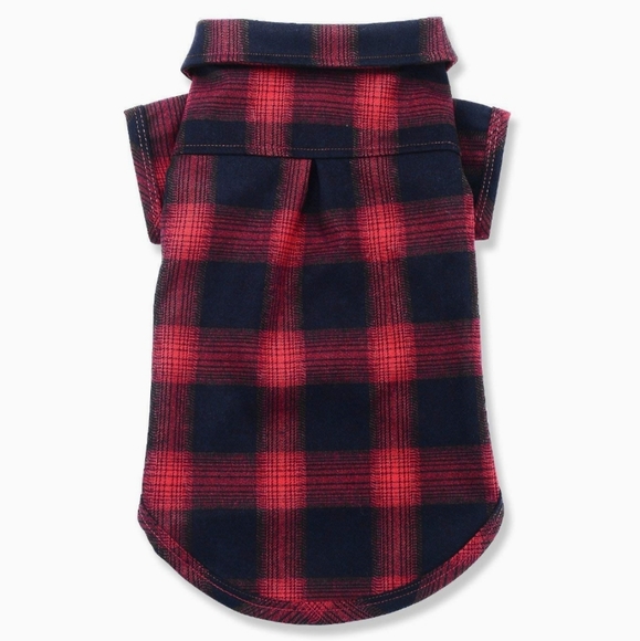 Plaid Dog Puppy Shirt Size XS - Picture 7 of 14
